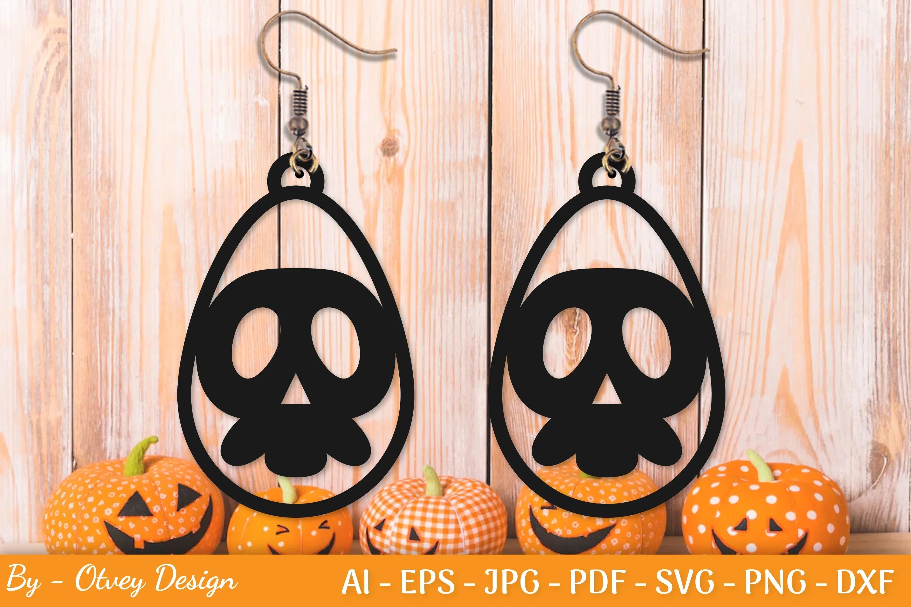 Halloween Earring SVG Bundle - CraftNest - Digital Crafting and Art