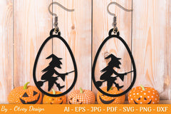 Halloween Earring SVG Bundle - CraftNest - Digital Crafting and Art