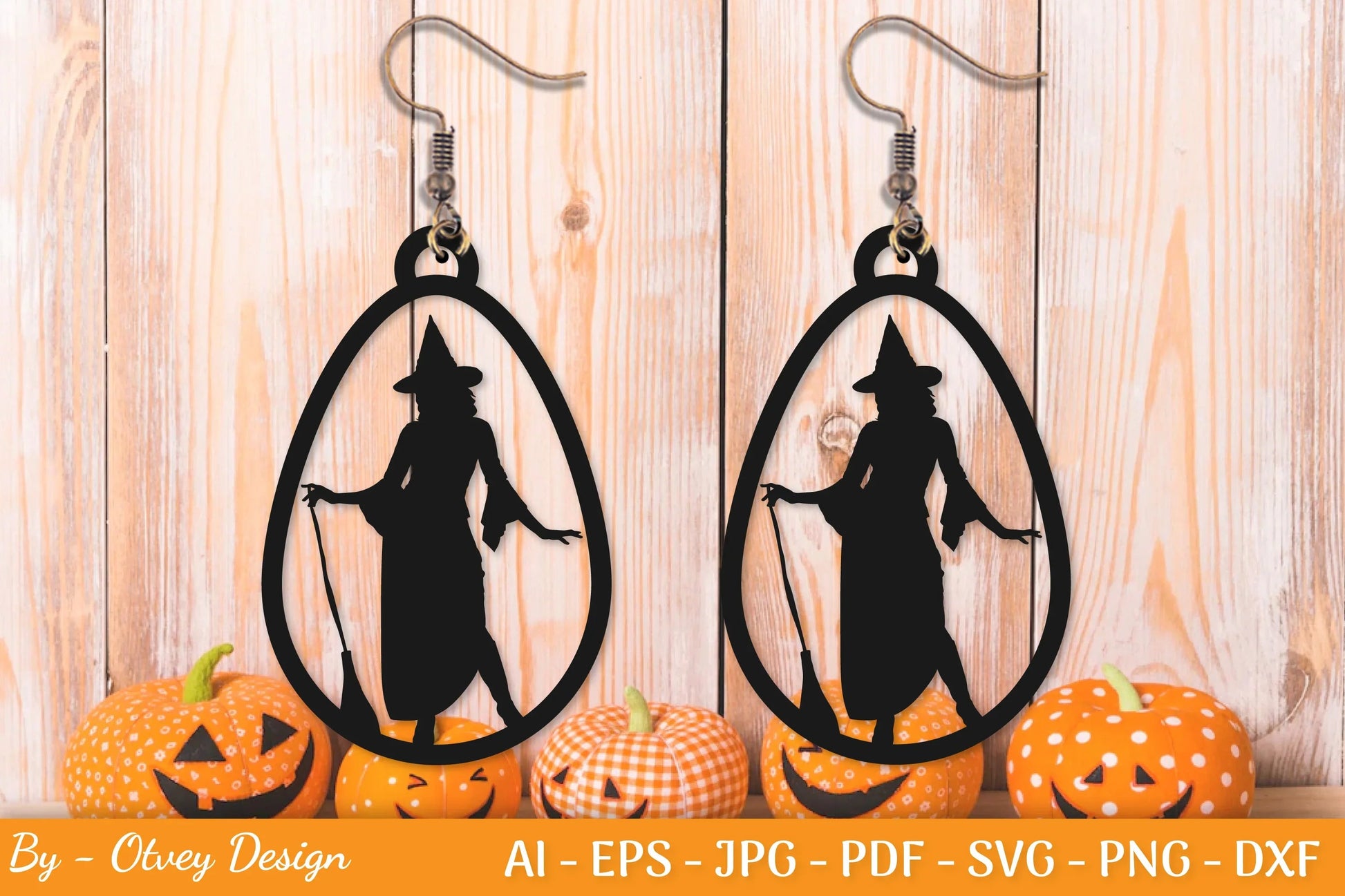 Halloween Earring SVG Bundle - CraftNest - Digital Crafting and Art