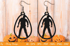 Halloween Earring SVG Bundle - CraftNest - Digital Crafting and Art