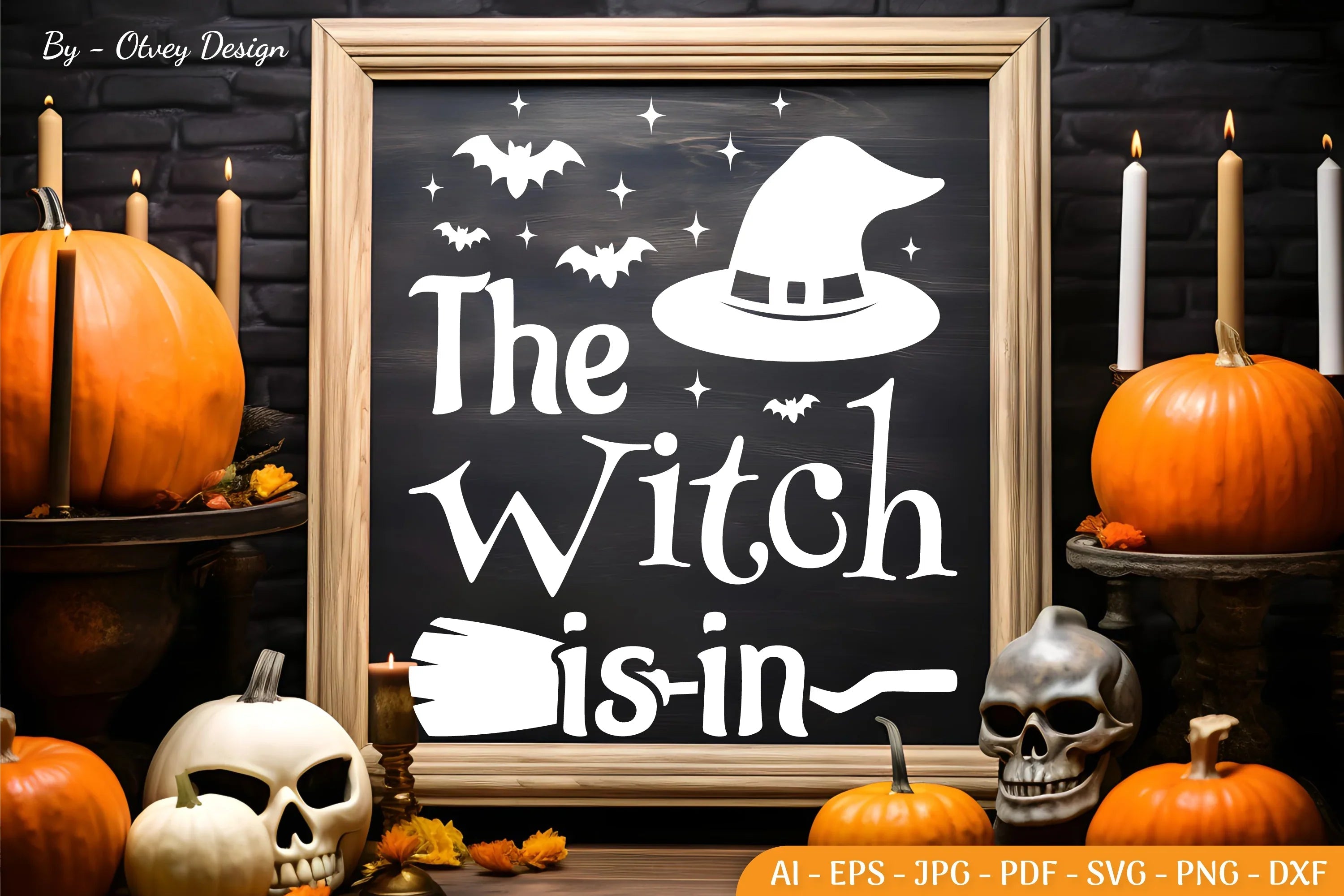 Halloween Farmhouse Sign SVG Bundle - CraftNest - Digital Crafting and Art