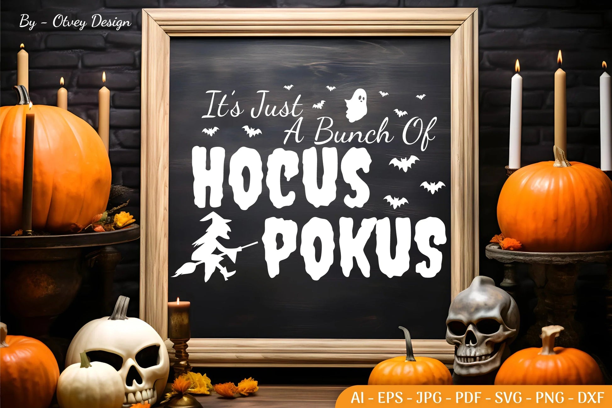 Halloween Farmhouse Sign SVG Bundle - CraftNest - Digital Crafting and Art