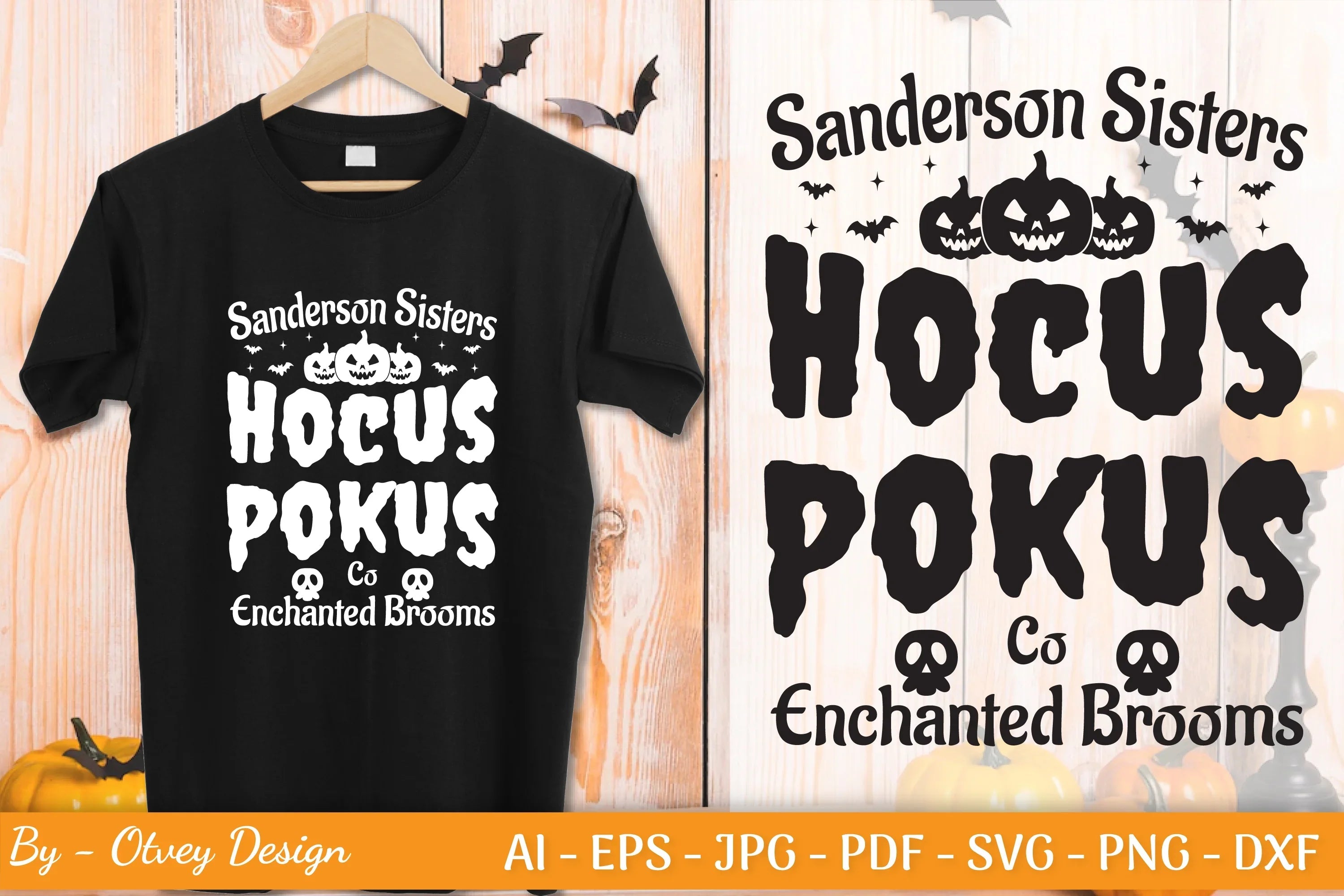 Halloween Farmhouse Sign SVG Bundle - CraftNest - Digital Crafting and Art