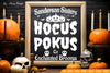 Halloween Farmhouse Sign SVG Bundle