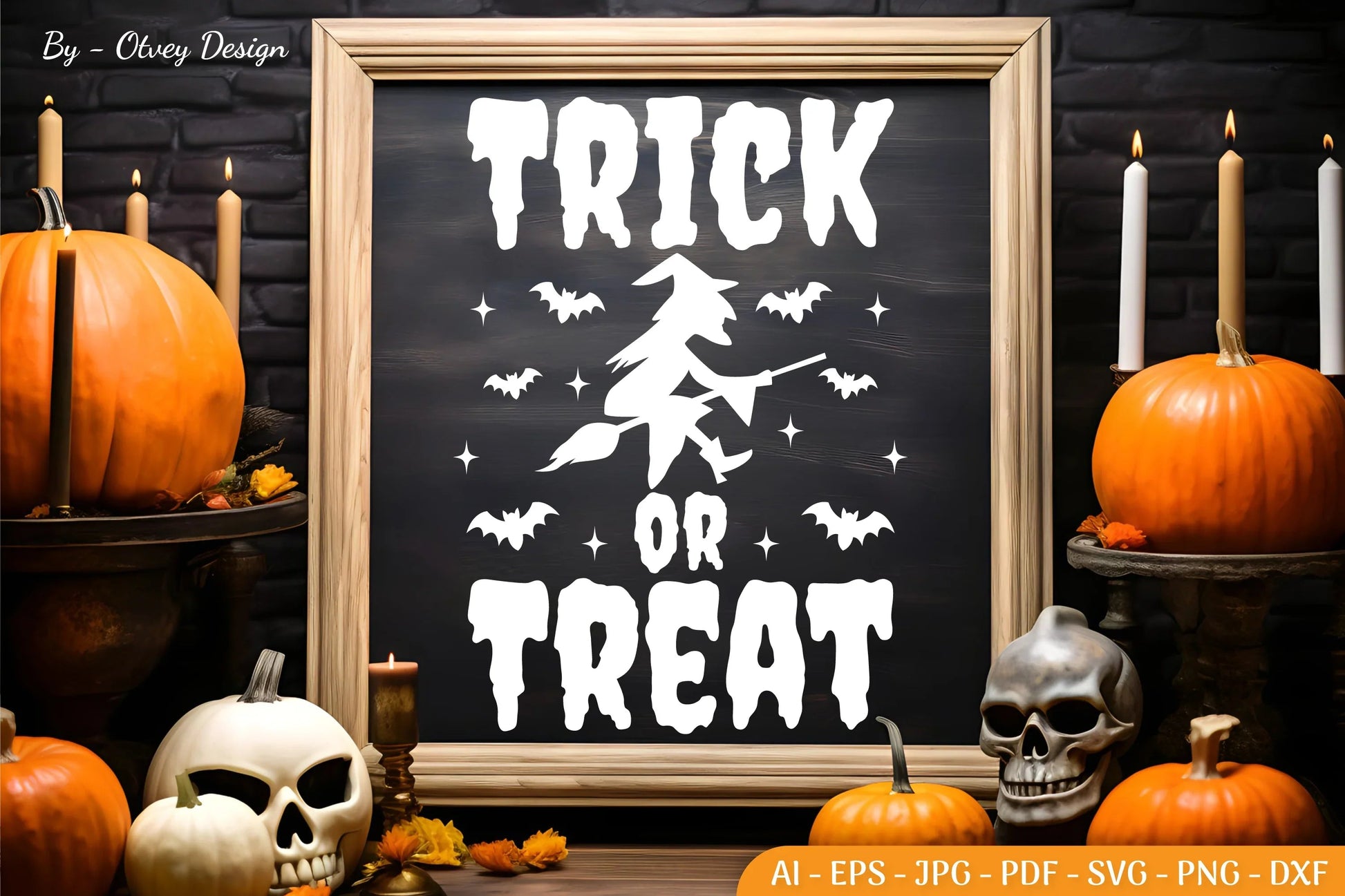 Halloween Farmhouse Sign SVG Bundle - CraftNest - Digital Crafting and Art