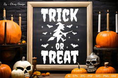Halloween Farmhouse Sign SVG Bundle - CraftNest - Digital Crafting and Art