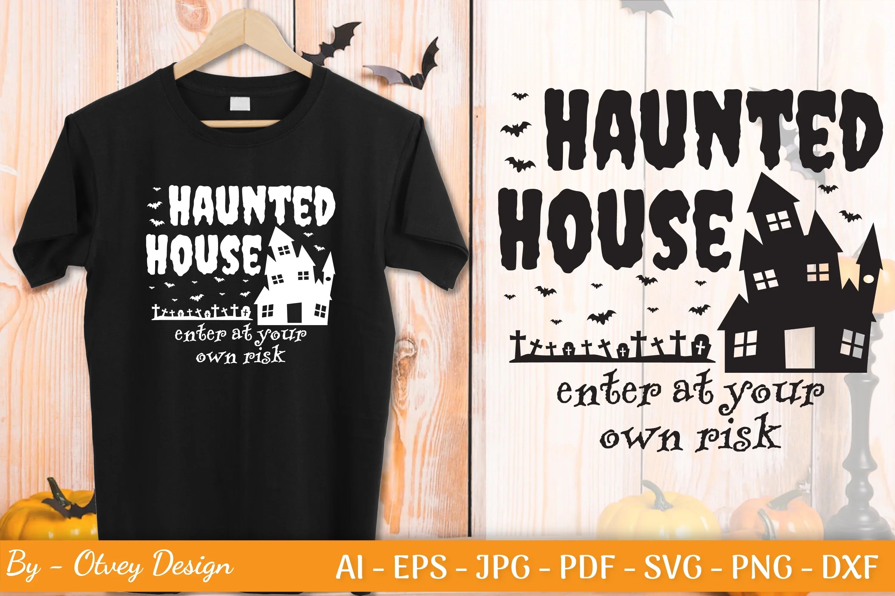 Halloween Farmhouse Sign SVG Bundle - CraftNest - Digital Crafting and Art