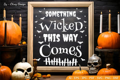 Halloween Farmhouse Sign SVG Bundle - CraftNest - Digital Crafting and Art