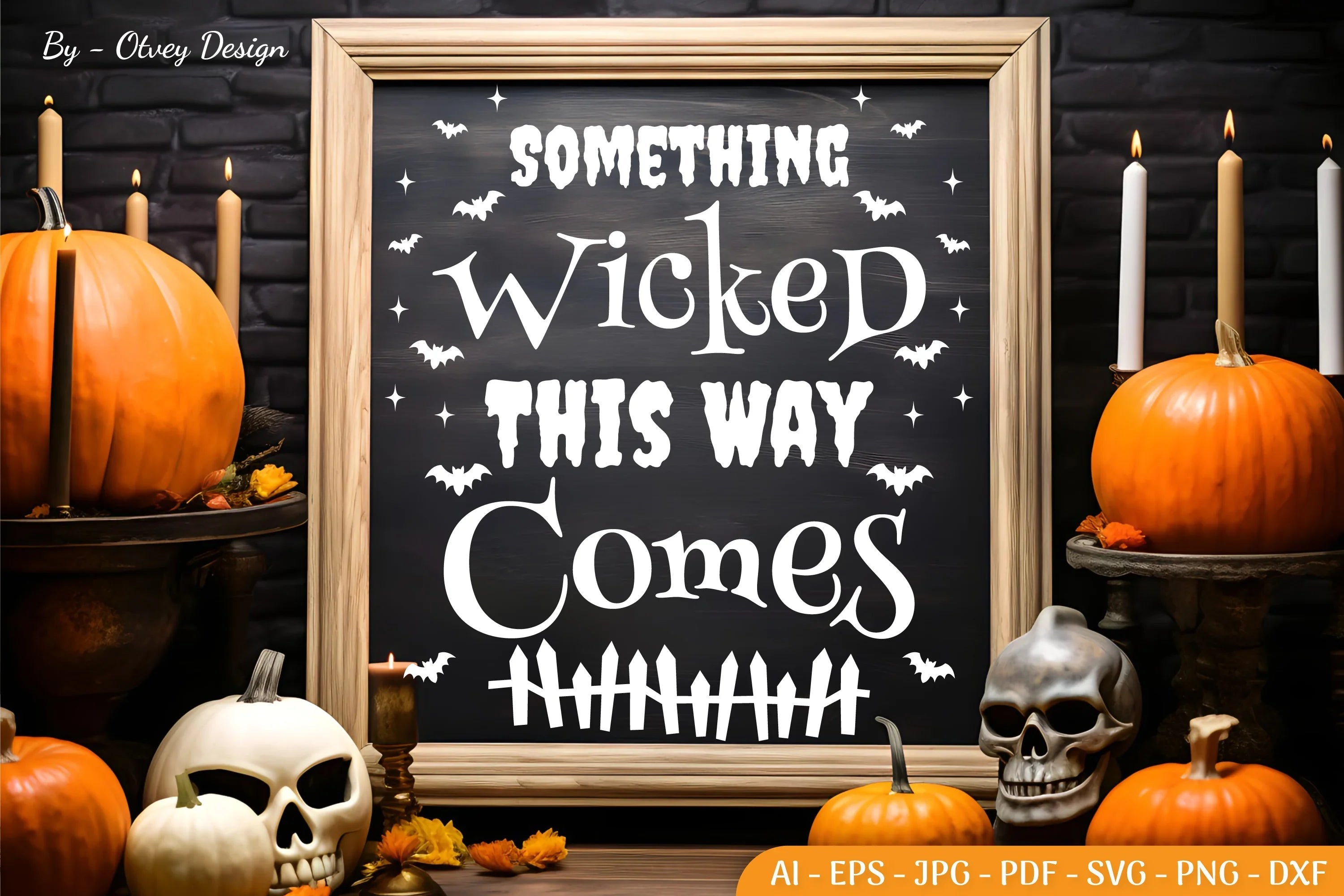 Halloween Farmhouse Sign SVG Bundle - CraftNest - Digital Crafting and Art