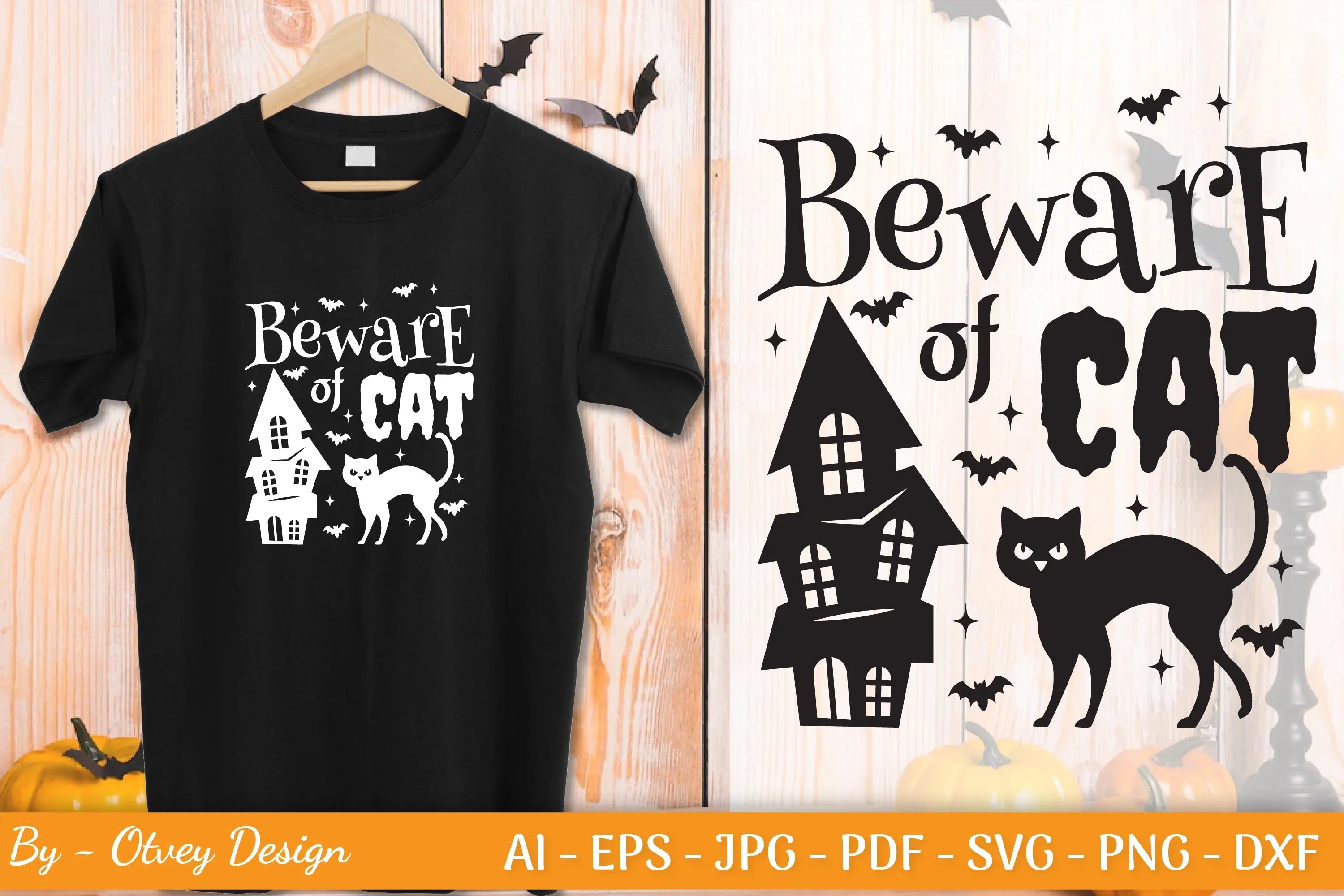 Halloween Farmhouse Sign SVG Bundle - CraftNest - Digital Crafting and Art