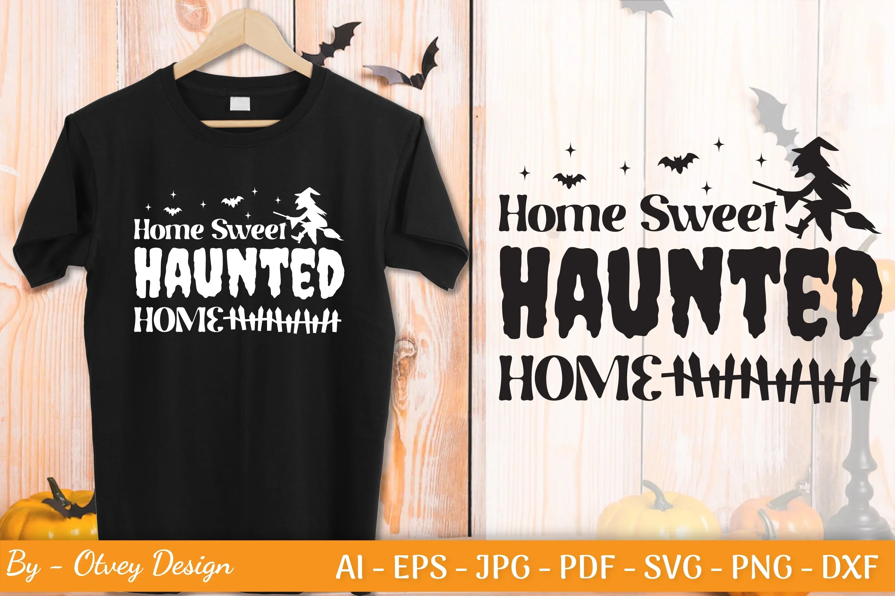 Halloween Farmhouse Sign SVG Bundle - CraftNest - Digital Crafting and Art