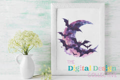 Halloween Flying Bat Clipart Bundle - CraftNest - Digital Crafting and Art