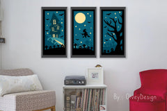Halloween Scene Layered Papercut SVG Bundle - CraftNest - Digital Crafting and Art