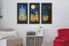 Halloween Scene Layered Papercut SVG Bundle