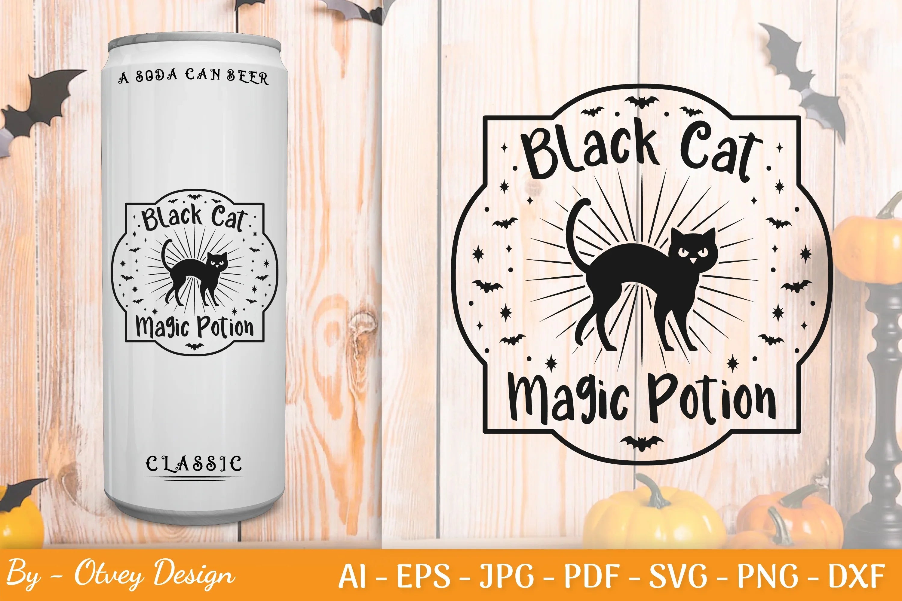 Halloween Spooky Label SVG Bundle - CraftNest - Digital Crafting and Art