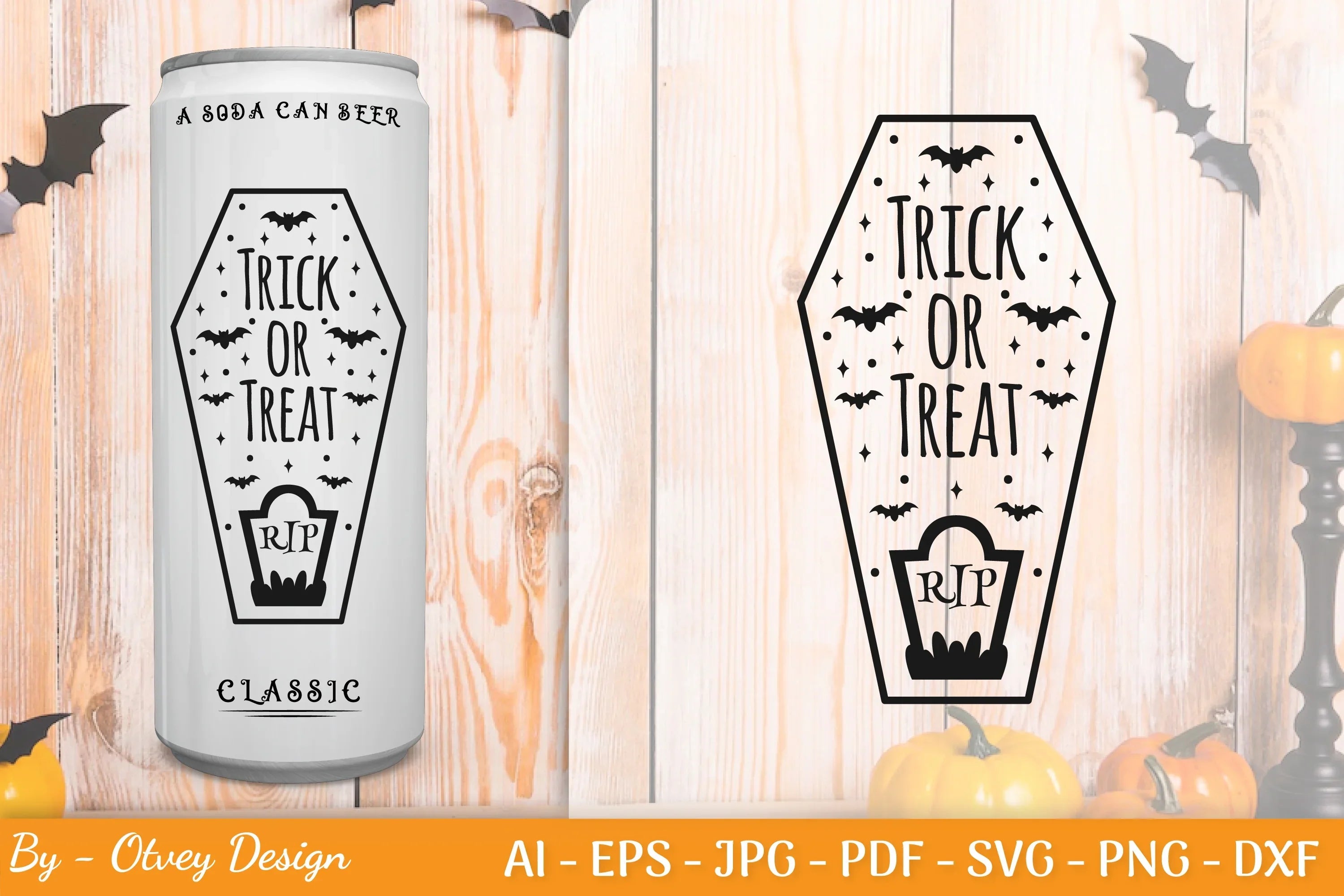 Halloween Spooky Label SVG Bundle - CraftNest - Digital Crafting and Art