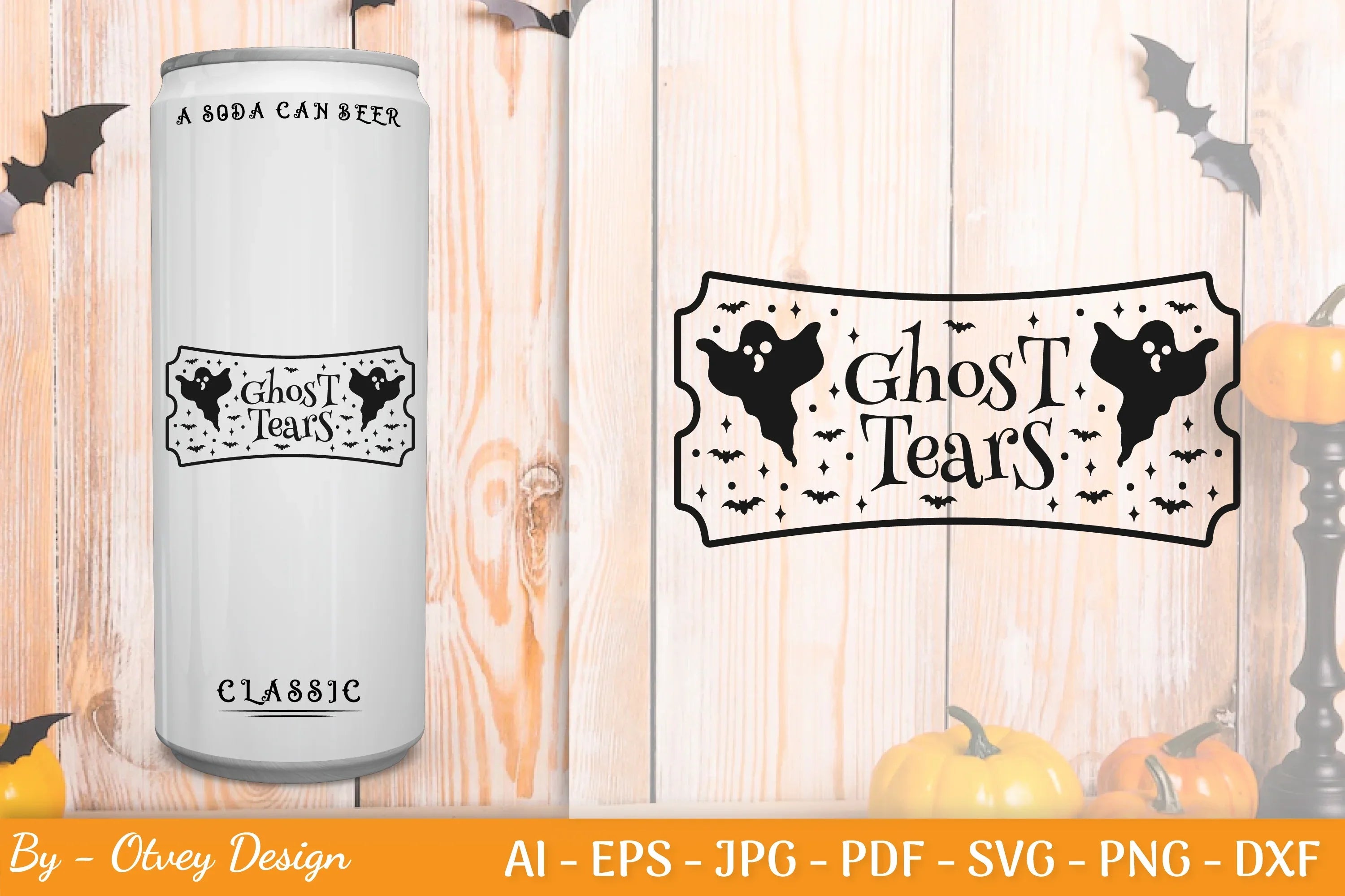 Halloween Spooky Label SVG Bundle - CraftNest - Digital Crafting and Art