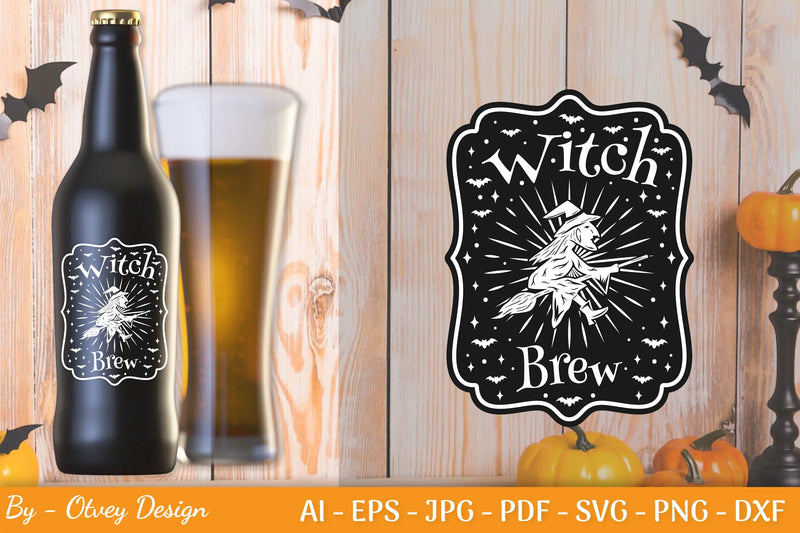 Halloween Spooky Label SVG Bundle - CraftNest - Digital Crafting and Art