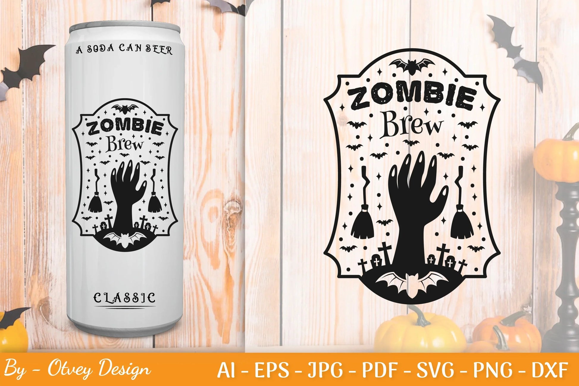 Halloween Spooky Label SVG Bundle - CraftNest - Digital Crafting and Art