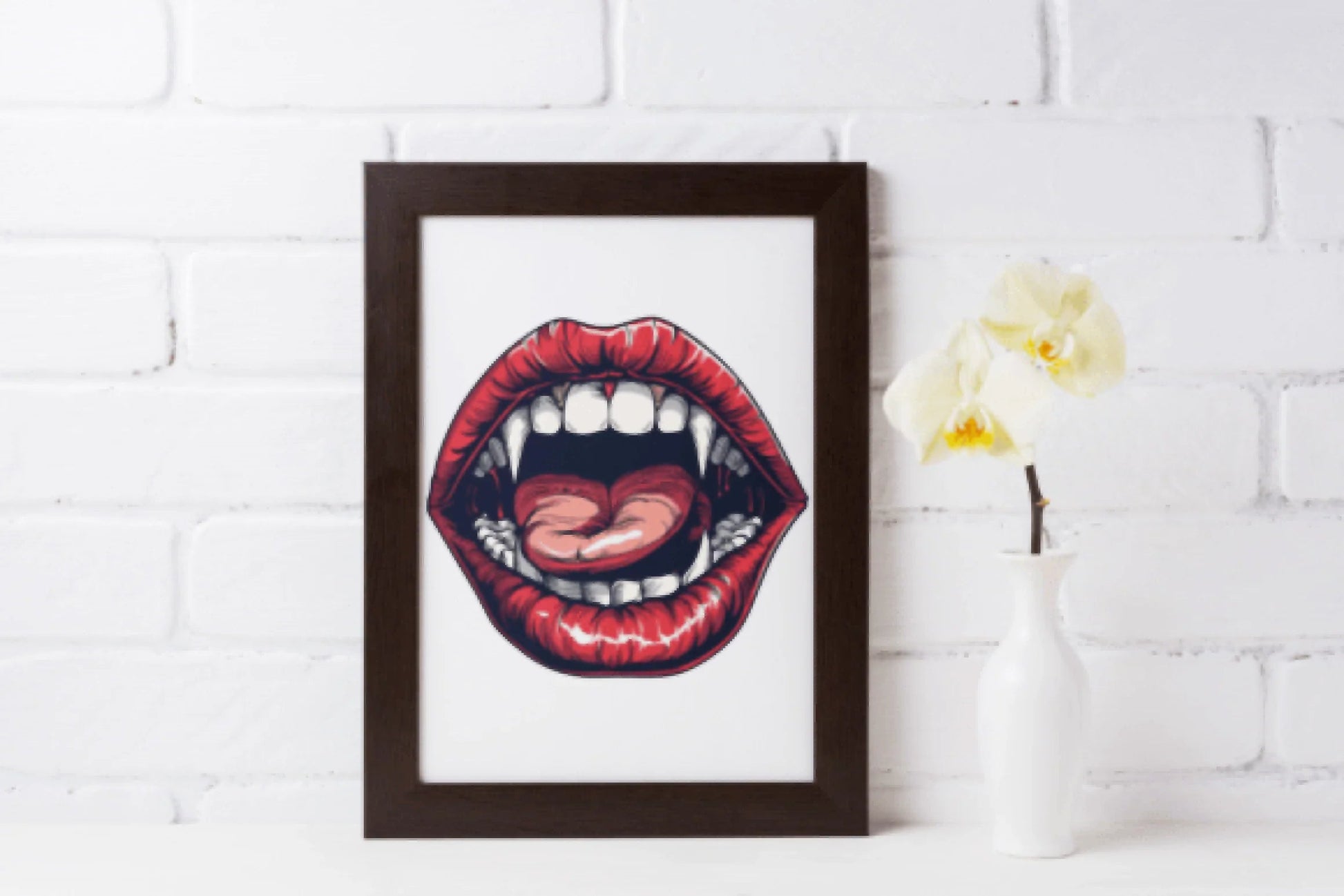 Vampire Lips Halloween Clipart Bundle - CraftNest - Digital Crafting and Art