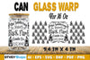 Halloween 16 oz Can Glass Wrap SVG Bundle88