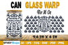 Halloween 16 oz Can Glass Wrap SVG Bundle133