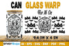 Halloween 16 oz Can Glass Wrap SVG Bundle