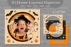 Halloween 3D Frame Layered Papercut SVG Bundle