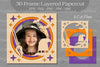 Halloween 3D Frame Layered Papercut SVG Bundle