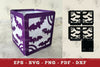 Halloween Bat Lantern Papercut Clipart Bundle