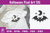 Halloween Bat Pixel Art Clipart Bundle