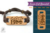 Halloween Boo Laser Cut Bracelet SVG Bundle
