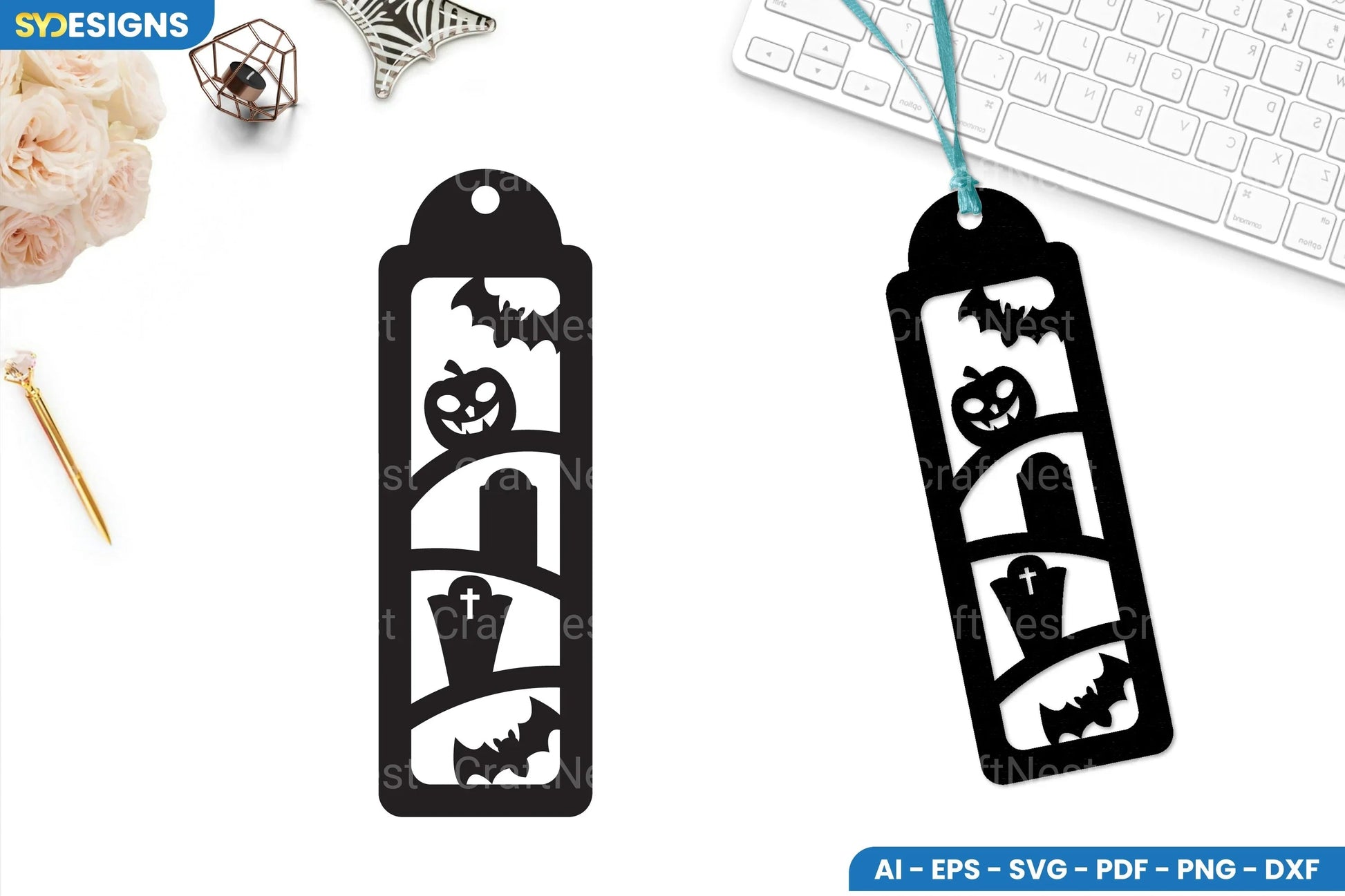 Halloween Lasercut SVG Bundle - CraftNest - Digital Crafting and Art