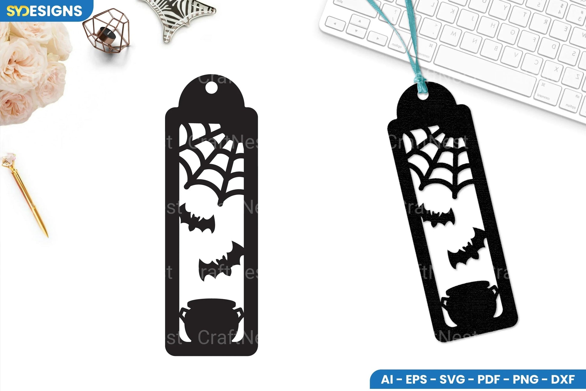 Halloween Lasercut SVG Bundle - CraftNest - Digital Crafting and Art