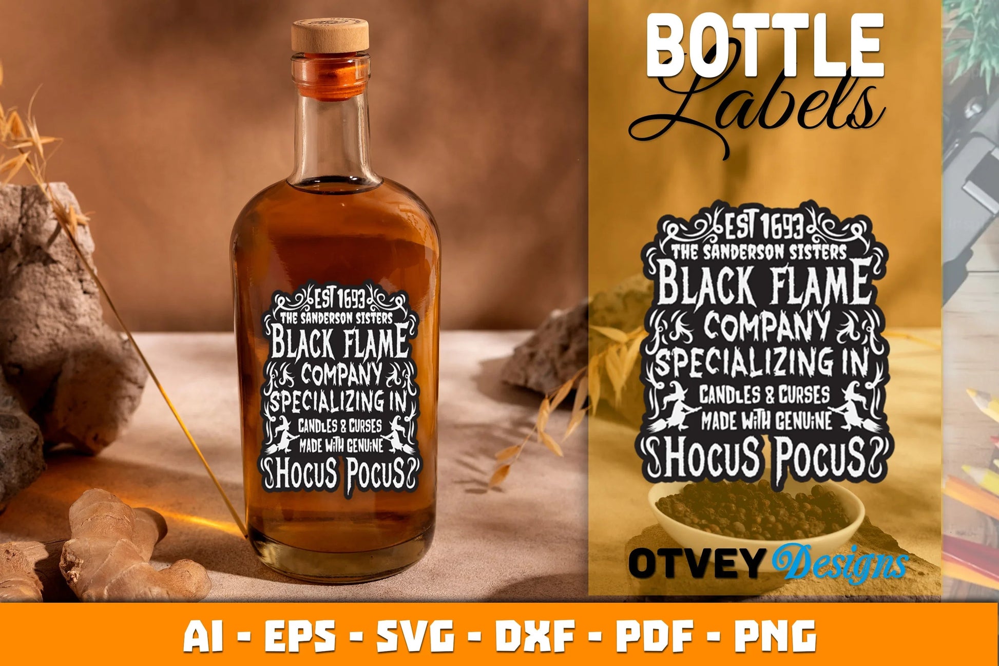 Halloween Witch Potion Label SVG Bundle 20 - CraftNest - Digital Crafting and Art