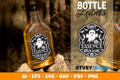 Halloween Witch Potion Bottle Labels SVG Bundle 17 - CraftNest - Digital Crafting and Art