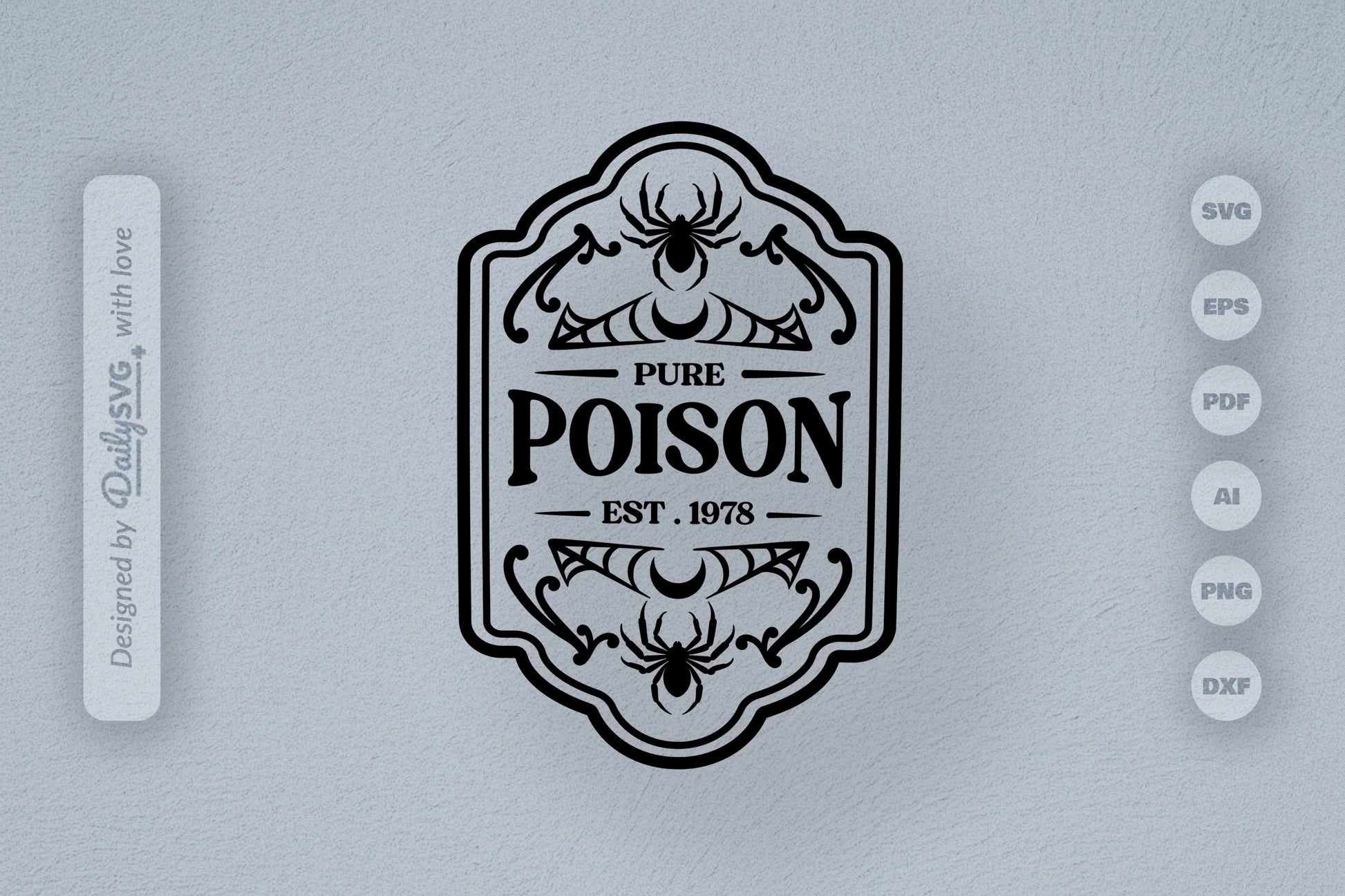 Halloween Bottle Label SVG Bundle 7 - CraftNest - Digital Crafting and Art