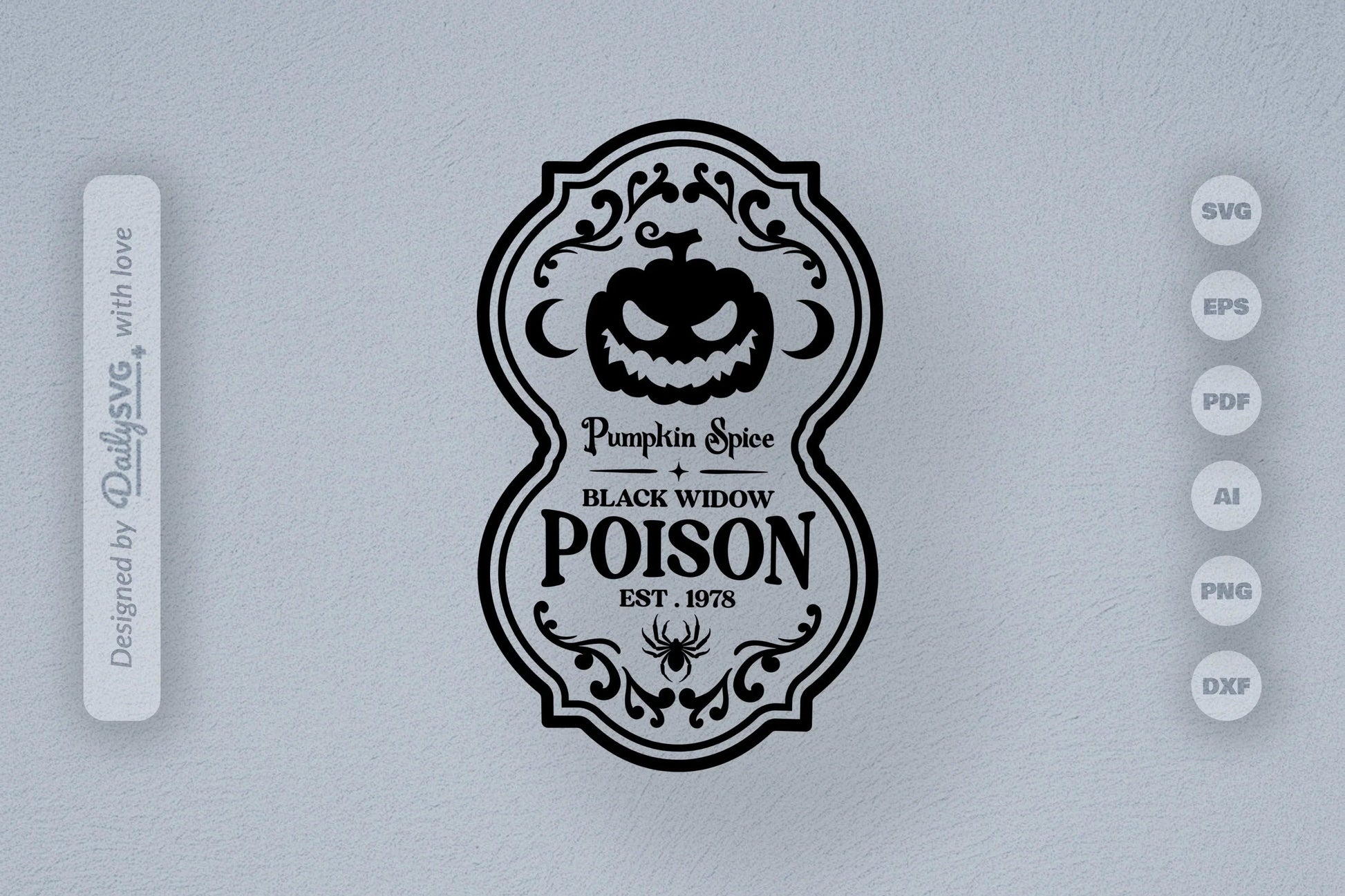Halloween Bottle Label SVG Bundle 11 - CraftNest - Digital Crafting and Art