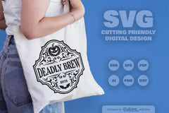 Halloween Bottle Label SVG Bundle 4 - CraftNest - Digital Crafting and Art
