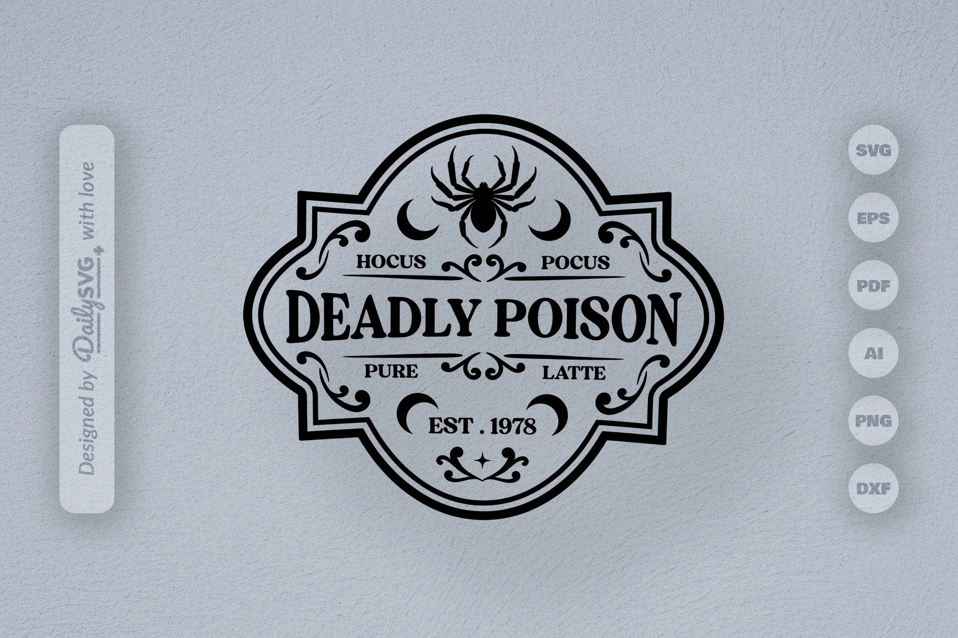 Halloween Bottle Label SVG Bundle 3 - CraftNest - Digital Crafting and Art