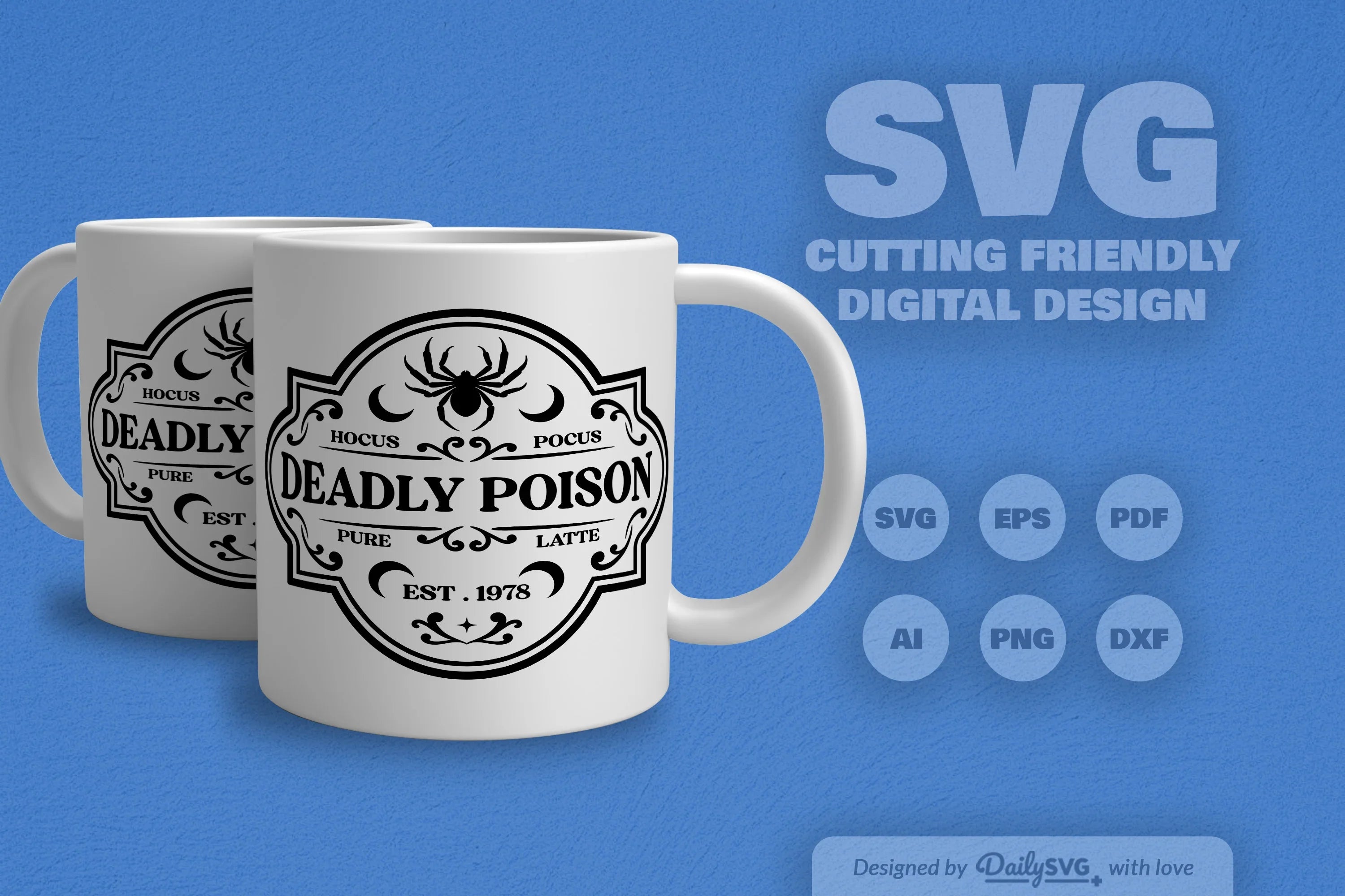 Halloween Bottle Label SVG Bundle 3 - CraftNest - Digital Crafting and Art