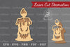 Halloween Candle Laser Cut Decoration Clipart Bundle