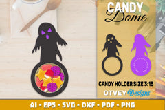 Halloween Candy Dome Designs SVG Bundle 24 - CraftNest - Digital Crafting and Art