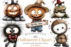 Halloween Design Clipart Bundle - CraftNest - Digital Crafting and Art
