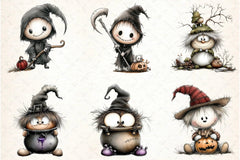 Halloween Design Clipart Bundle - CraftNest - Digital Crafting and Art