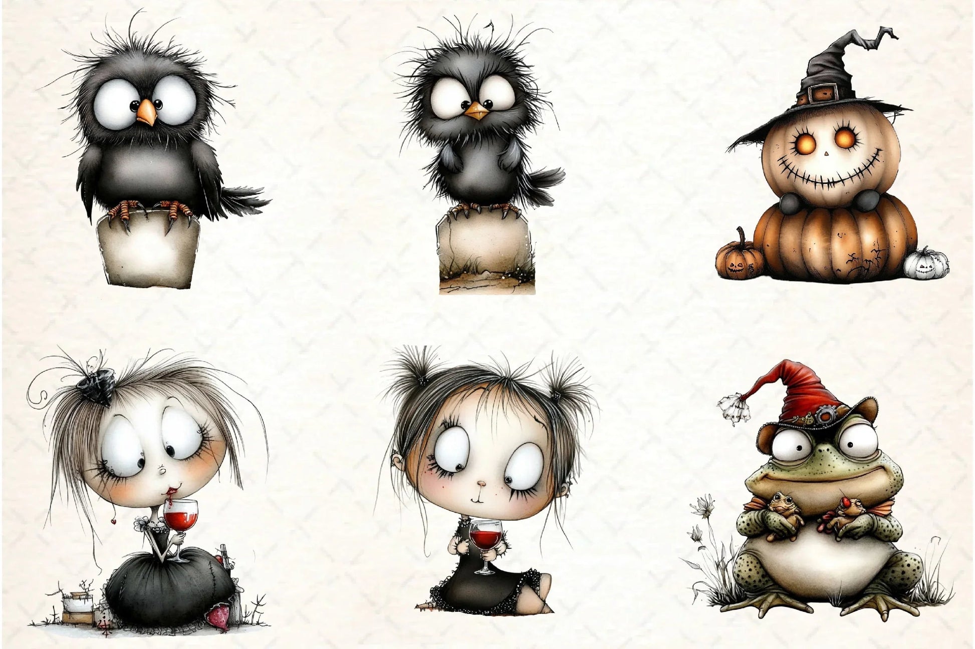 Halloween Design Clipart Bundle - CraftNest - Digital Crafting and Art