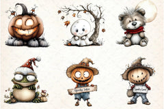 Halloween Design Clipart Bundle - CraftNest - Digital Crafting and Art