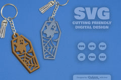 SVG Halloween Coffin SVG Bundle 3 - CraftNest - Digital Crafting and Art