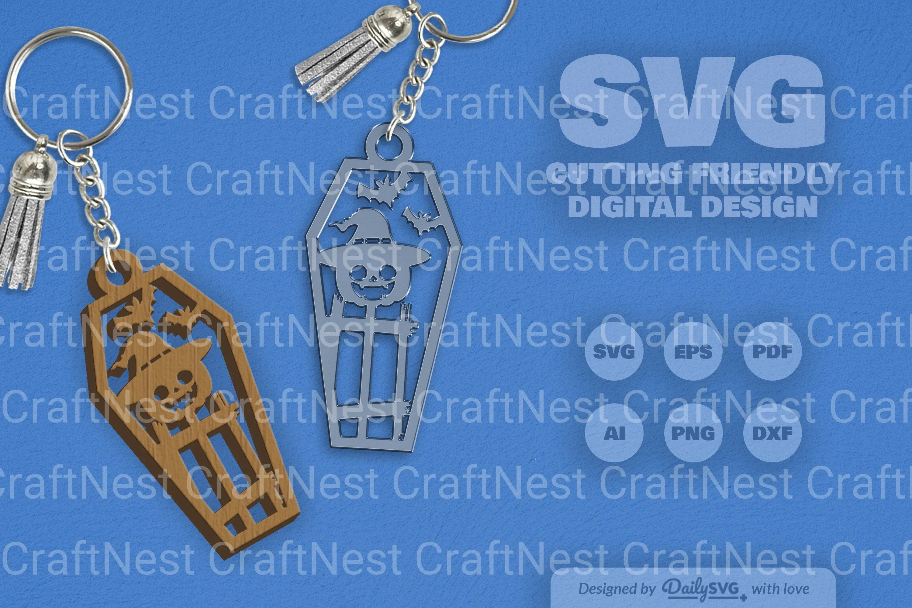 Halloween Coffin SVG Bundle