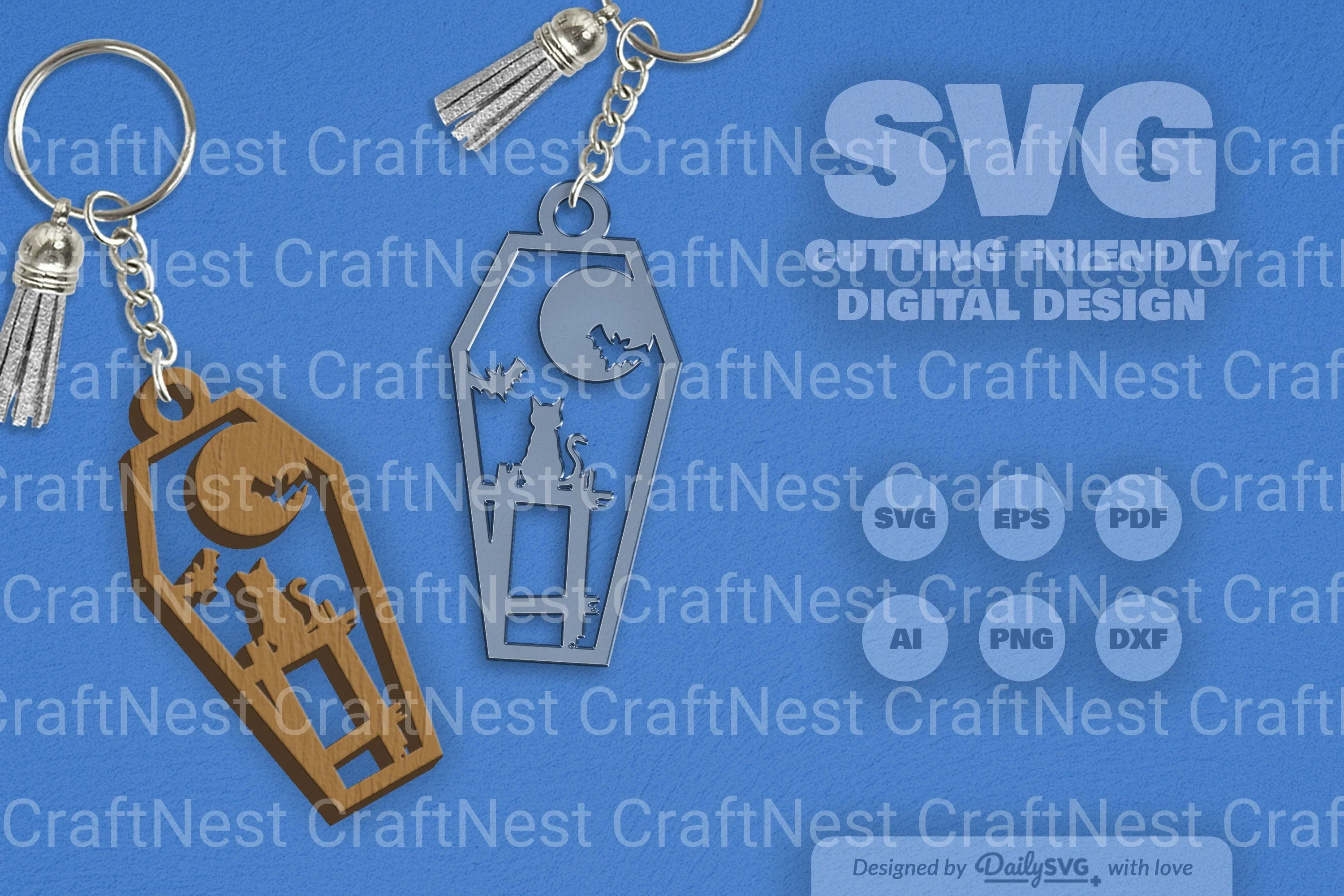 Halloween Coffin SVG Bundle